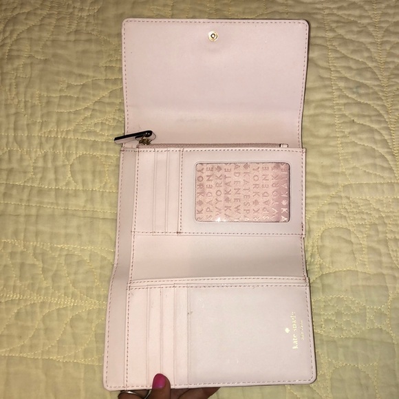Kate Spade Pink Bow Wallet - Picture 2 of 2